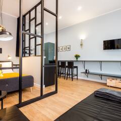 Апартаменты Bliss Apartments Chicago Познань комната для гостей фото 5