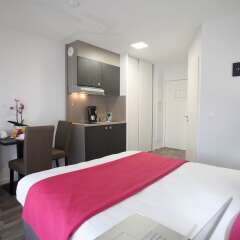 Отель Odalys City Paris Levallois Франция, Леваллуа-Перре - 2 отзыва об отеле, цены и фото номеров - забронировать отель Odalys City Paris Levallois онлайн комната для гостей фото 2