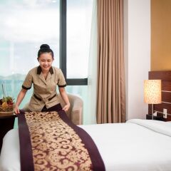 Muong Thanh Grand Nha Trang Hotel комната для гостей фото 3
