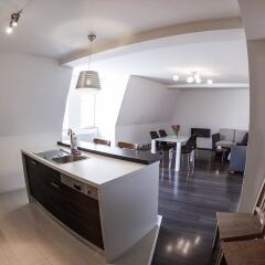 Отель Apt under Prague Eiffel Tower - 2 Br Apts в номере фото 2