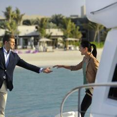 Отель One And Only Royal Mirage Дубай приотельная территория