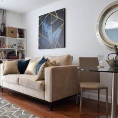 Отель 1 Bedroom Flat In Central London Великобритания, Лондон - отзывы, цены и фото номеров - забронировать отель 1 Bedroom Flat In Central London онлайн комната для гостей фото 5