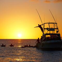 Отель Mantaray Island Resort пляж