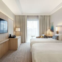 Отель Courtyard By Marriott Vilnius City Center Вильнюс комната для гостей фото 5
