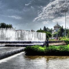 Отель Cascade Болгария, Плевен - отзывы, цены и фото номеров - забронировать отель Cascade онлайн приотельная территория фото 2