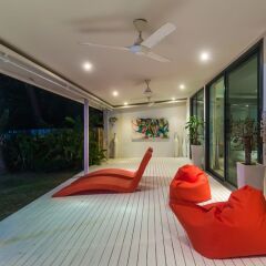 Отель Beachfront Villa фитнесс-зал