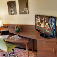 Отель Courtyard by Marriott Munich City East удобства в номере фото 2