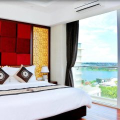 Отель Moonlight Hotel Hue Вьетнам, Хюэ - отзывы, цены и фото номеров - забронировать отель Moonlight Hotel Hue онлайн комната для гостей фото 3