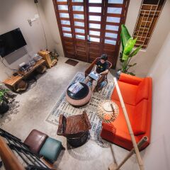Отель Satori Homestay Entire House интерьер отеля