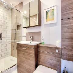 Отель City Centre Georgian Maindoor 2bed/2bath Apartment Великобритания, Эдинбург - отзывы, цены и фото номеров - забронировать отель City Centre Georgian Maindoor 2bed/2bath Apartment онлайн ванная