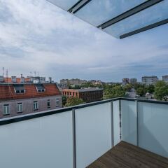 Отель Tower Apartments Польша, Вроцлав - отзывы, цены и фото номеров - забронировать отель Tower Apartments онлайн балкон