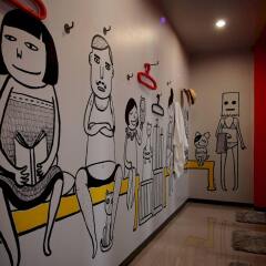 Отель S1hostel Bangkok Бангкок интерьер отеля фото 2