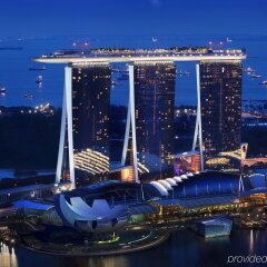 Отель Marina Bay Sands бассейн