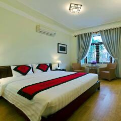 Отель An Hoi Town Homestay Хойан комната для гостей