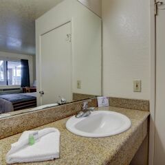 Отель Good Nite Inn Sylmar США, Лос-Анджелес - отзывы, цены и фото номеров - забронировать отель Good Nite Inn Sylmar онлайн ванная