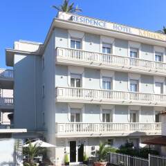 Отель Residence Mimosa Римини вид на фасад фото 3