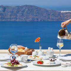 Отель La Maltese Estate, Buddha-Bar Beach Santorini питание