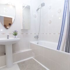 Гостиница Kvart Boutique Residence Tverskaya в Москве отзывы, цены и фото номеров - забронировать гостиницу Kvart Boutique Residence Tverskaya онлайн Москва ванная