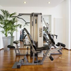 Отель Hilton Garden Inn Stuttgart Neckar Park фитнесс-зал фото 2