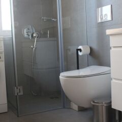 Отель Lake Muse Apartments Албания, Тирана - отзывы, цены и фото номеров - забронировать отель Lake Muse Apartments онлайн ванная