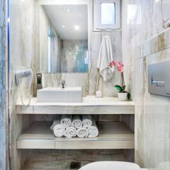 Отель Anna Hotel Греция, Пефкохори - отзывы, цены и фото номеров - забронировать отель Anna Hotel онлайн ванная
