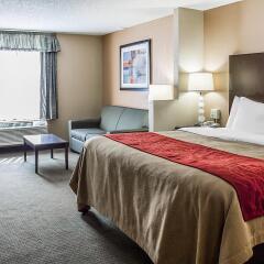 Отель Holiday Inn Express Columbus Downtown комната для гостей фото 3