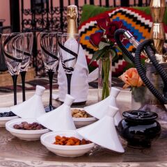 Отель Riad & Spa Ksar Saad Марокко, Марракеш - отзывы, цены и фото номеров - забронировать отель Riad & Spa Ksar Saad онлайн гостиничный бар
