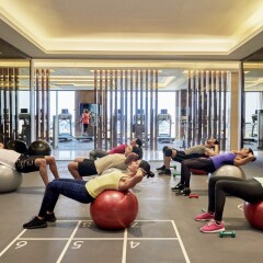 Отель Fairmont Amman Иордания, Амман - отзывы, цены и фото номеров - забронировать отель Fairmont Amman онлайн фитнесс-зал