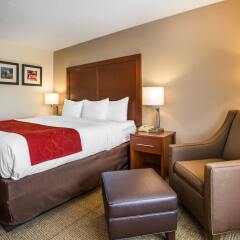 Отель Comfort Suites Columbus West - Hilliard США, Колумбус - отзывы, цены и фото номеров - забронировать отель Comfort Suites Columbus West - Hilliard онлайн комната для гостей фото 5