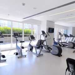 Отель Stunning 4 BDR Penthouse in Dubai Marina фитнесс-зал