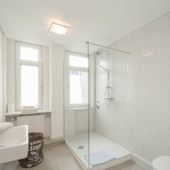 Отель Appartement Ontop Германия, Гамбург - отзывы, цены и фото номеров - забронировать отель Appartement Ontop онлайн ванная фото 2