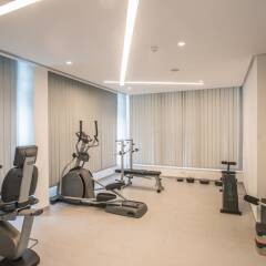 Vassos Nissi Plage Hotel фитнесс-зал фото 2
