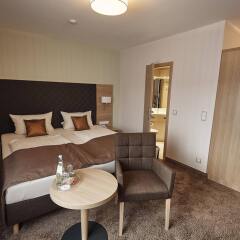 Central Hotel Ringhotel Rüdesheim комната для гостей
