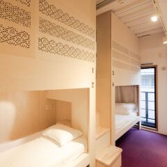 Hakata Minoshima Hostel FUTAGI Хаката комната для гостей фото 3