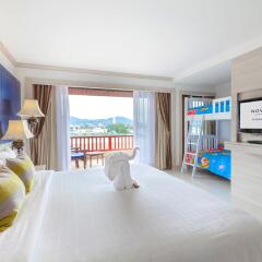 Отель Novotel Phuket Resort 4* Семейный номер Делюкс с двуспальной кроватью фото 4