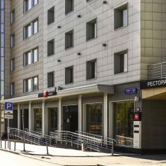 Гостиница Ибис Москва Павелецкая вид на фасад фото 2