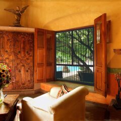 Отель Hacienda de Los Santos комната для гостей фото 5