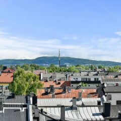 Апартаменты Forenom Serviced Apartments Oslo Majorstuen балкон