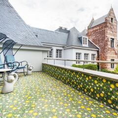 Hotel De Witte Lelie Антверпен балкон