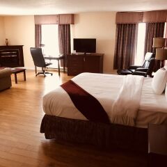 Отель Ramada Plaza by Wyndham Gatineau/Manoir du Casino Канада, Гатино - отзывы, цены и фото номеров - забронировать отель Ramada Plaza by Wyndham Gatineau/Manoir du Casino онлайн комната для гостей фото 4