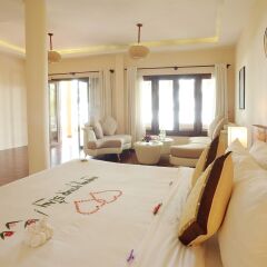 Отель Vinh Hung Riverside Resort & Spa Вьетнам, Хойан - отзывы, цены и фото номеров - забронировать отель Vinh Hung Riverside Resort & Spa онлайн комната для гостей фото 2