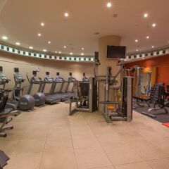 Отель Hilton On Park Lane Лондон фитнесс-зал фото 3