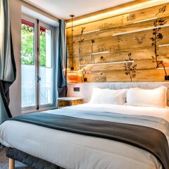 Отель Hôtel Restaurant Au Bœuf Couronné Париж комната для гостей фото 3