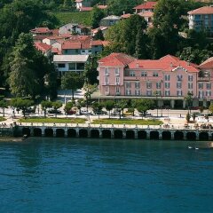 Hotel Beau Rivage Бавено пляж фото 2