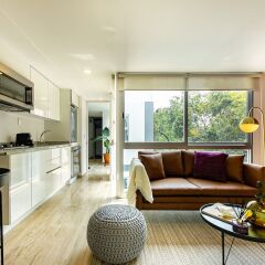 Апартаменты Cute Studio on top Floor in Condesa Мехико фото 19