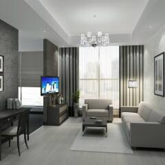 Metropolitan Hotel Dubai комната для гостей