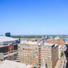 Отель Marriott St. Louis Grand балкон