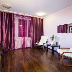 Апартаменты Funny Dolphins Apartments VDNKH комната для гостей фото 5