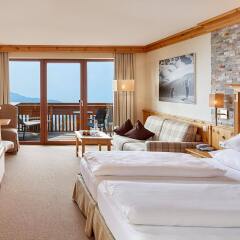 Hotel Chalet Mirabell Авеленго комната для гостей фото 5