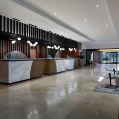 Budapest Marriott Hotel интерьер отеля